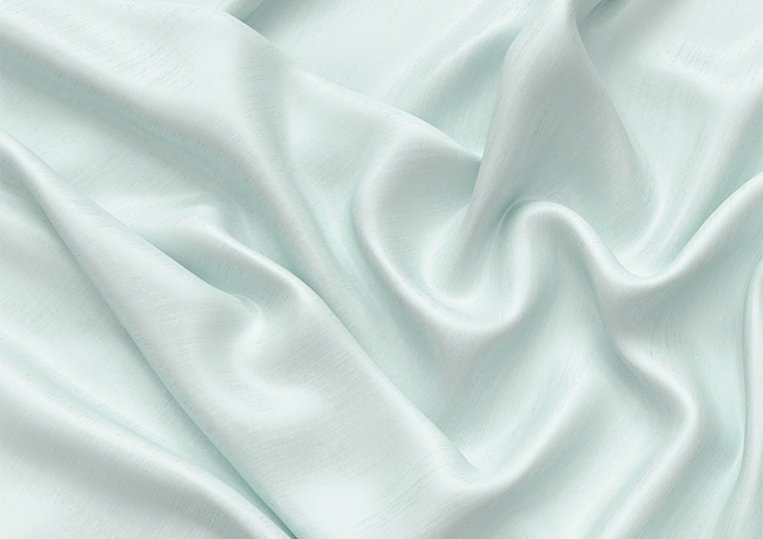 Akoya Faux Silk, Lustre Ice Blue - Made to Measure Curtains - Image 4